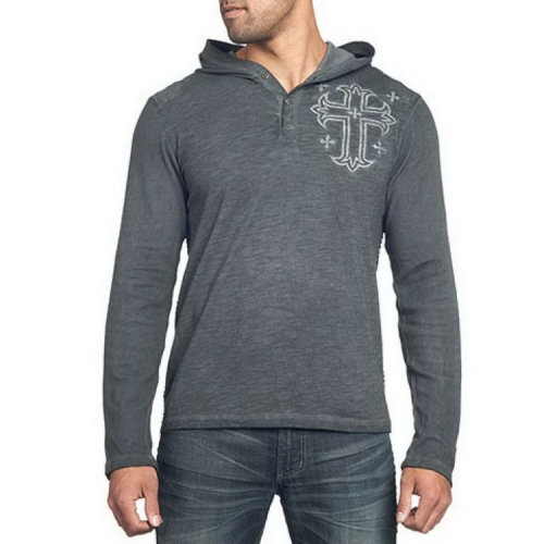 Кофта Affliction Rended Hooded Henley